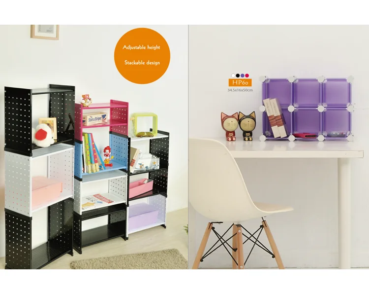 Estante De Metal Blanco Para Libros Y Revistas,Mueble De Almacenamiento