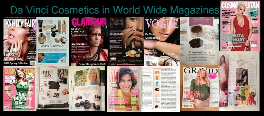 2015 - Da Vinci Cosmetics Magazines