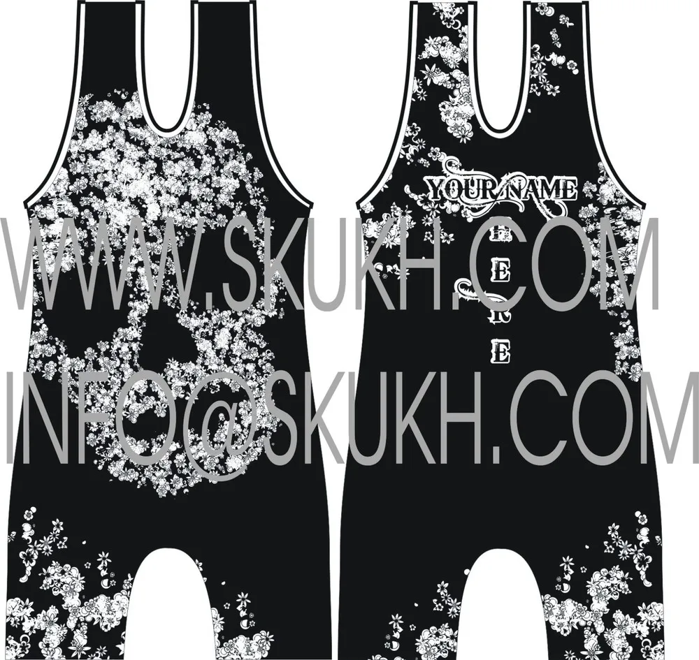 Custom Design Wrestling Singlets For Men And Women/ Sublimation Tank