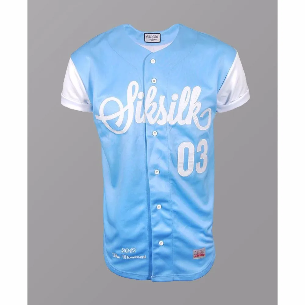 High Quality Oem Custom Fashion Baseball Jersey/ Stripe Baseball Jersey
