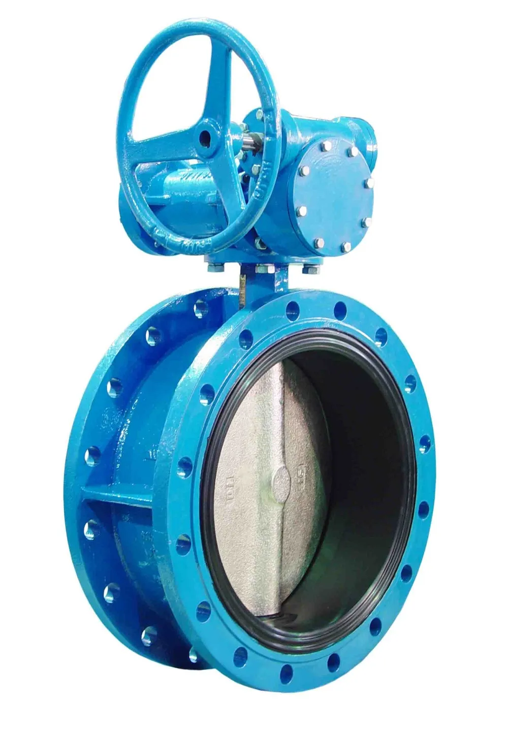 dn 50-dn2400 flanged butterfly valve