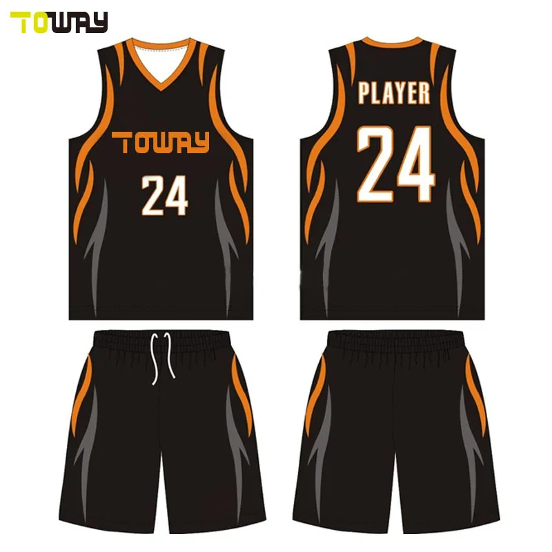 black basketball jersey plain