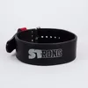 STrong Weight lifting power belts with Single pin 2018 "Power Red"