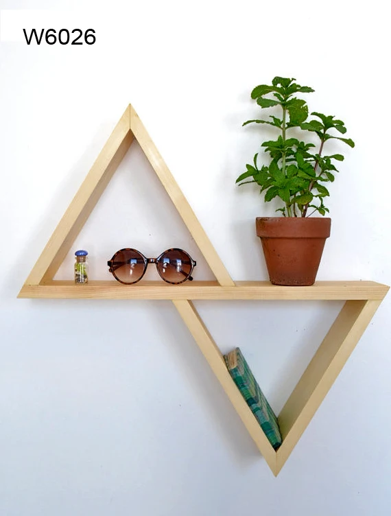 Modular Wooden Wall Decor Shelves,Unfinished Wall Shelves,Pine Wood