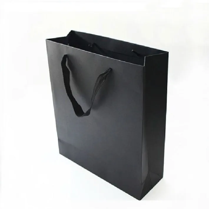 Custom Garment Paper Foldable Shopping Bag With Rope Handle - Buy Paper ...