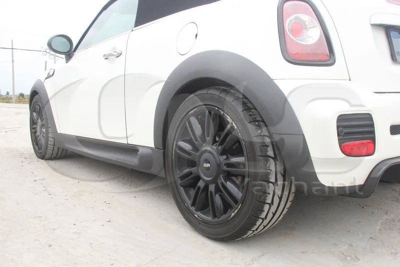 2006-2013 Mini Cooper  R55 R56 R57 R58 John Cooper Works Style Over Fender Flares CF (12).JPG