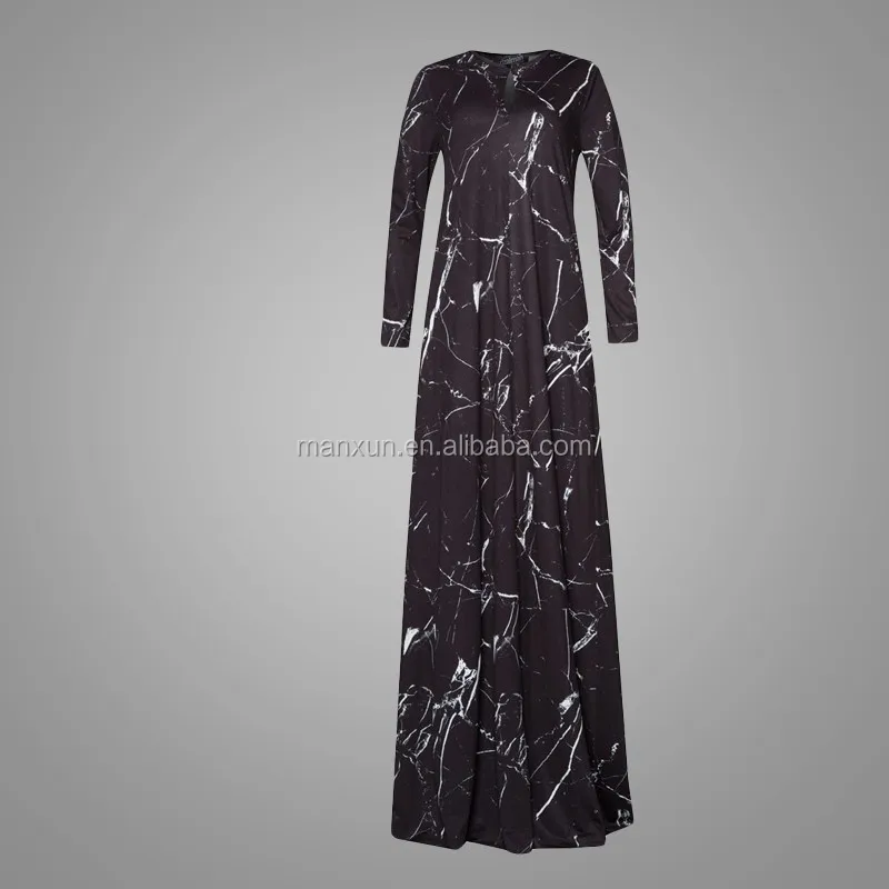 black marble dress