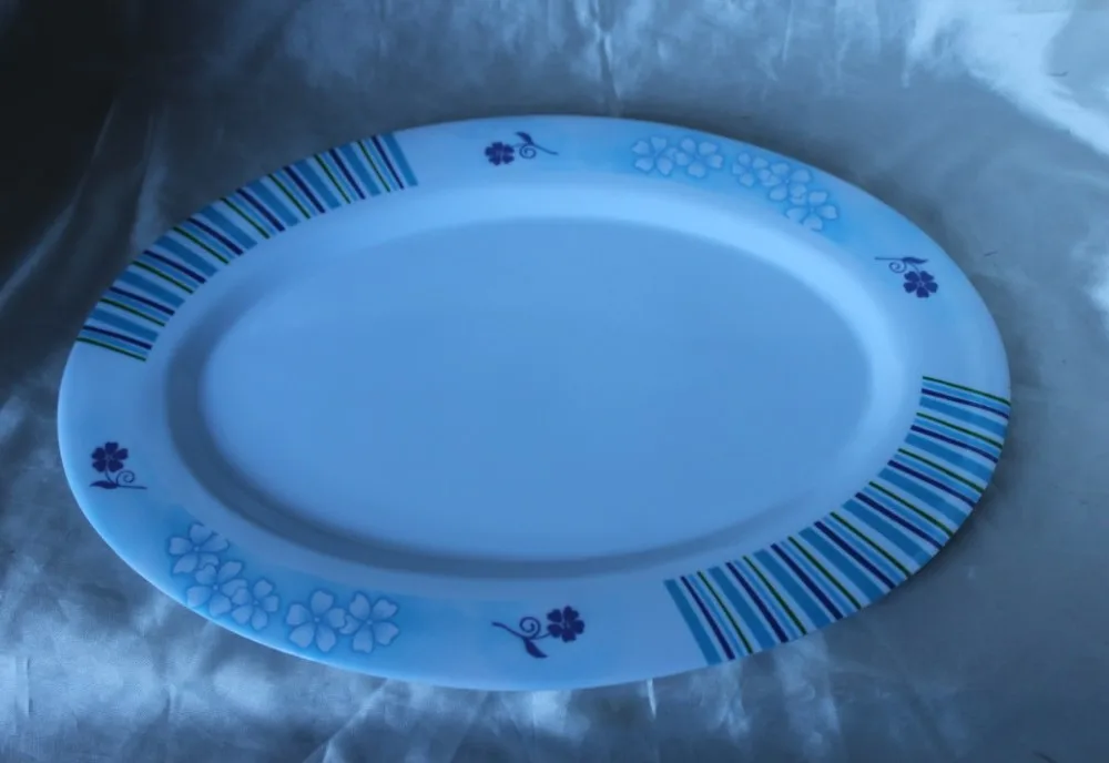 14inch melamine fruit salad plate