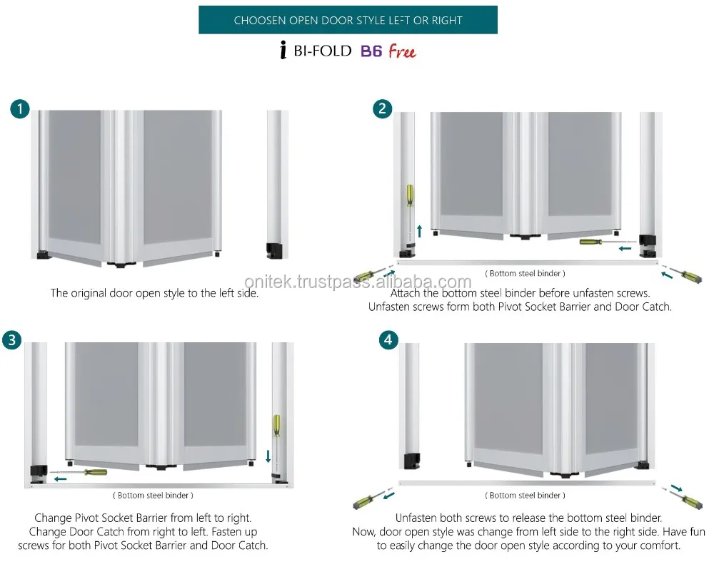 Aluminium Door/sliding Door/toilet Door/aluminium Bifold Door Buy