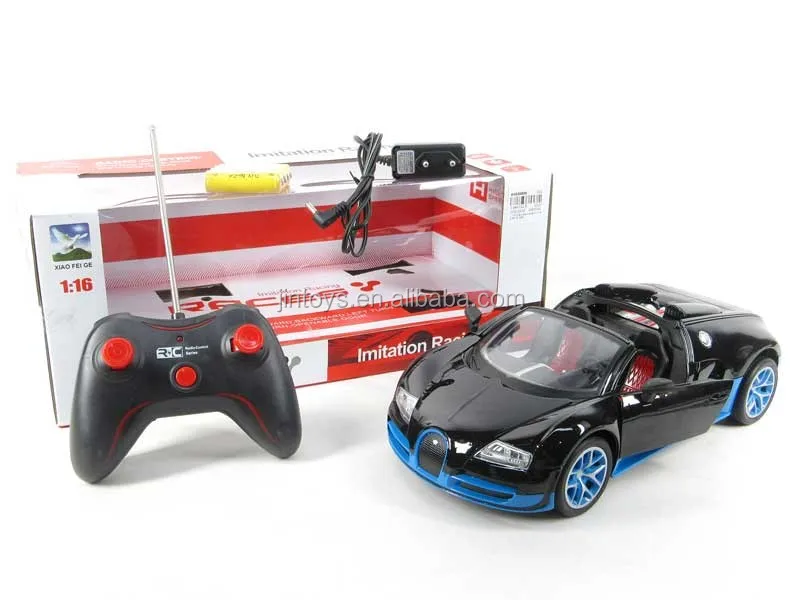 1/18 Scale Rc Open Door Sport Car Red Racing Car With Right And