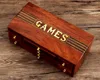 4 in 1 - Chess Set, Checkers, Nine Men's Morris & Tic-Tac-Toe - Indoor Board Games