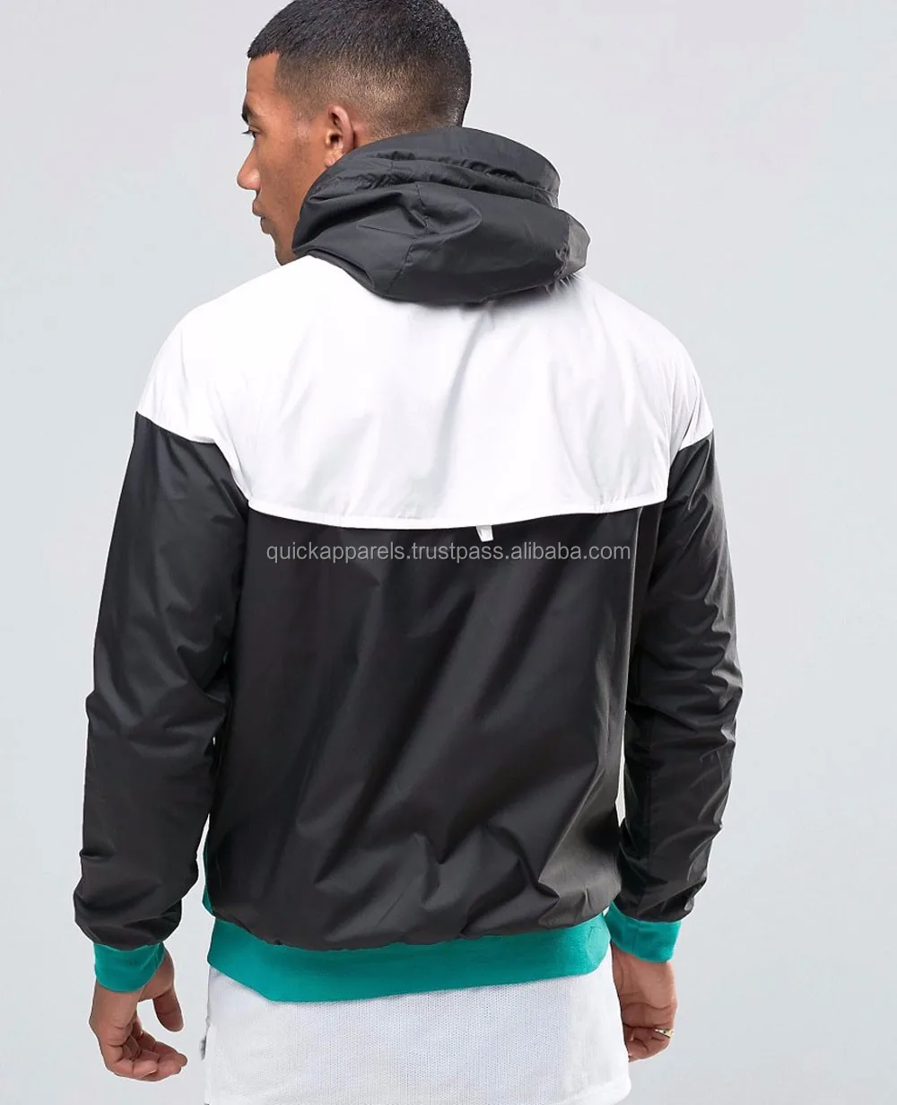 High Quality Men Jackets Winter Fashion Custom Head Windbreaker With