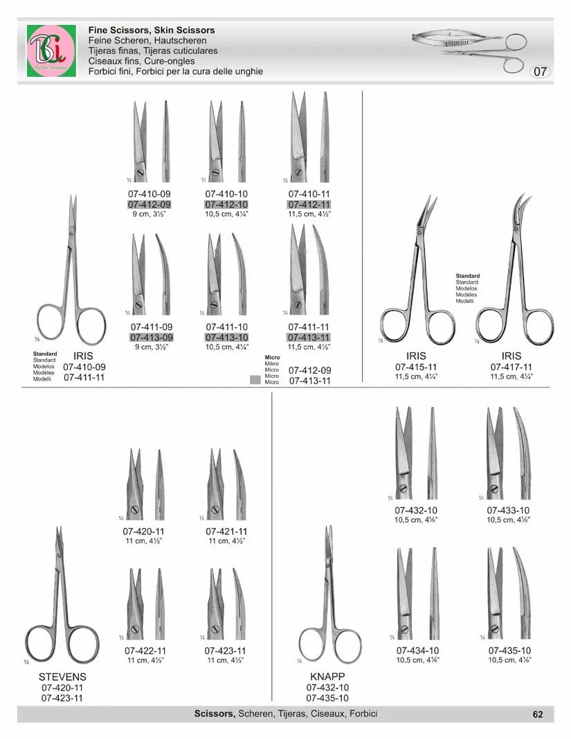 De-bakey Vascular Scissors Angle One Side - Buy De-bakey Vascular ...