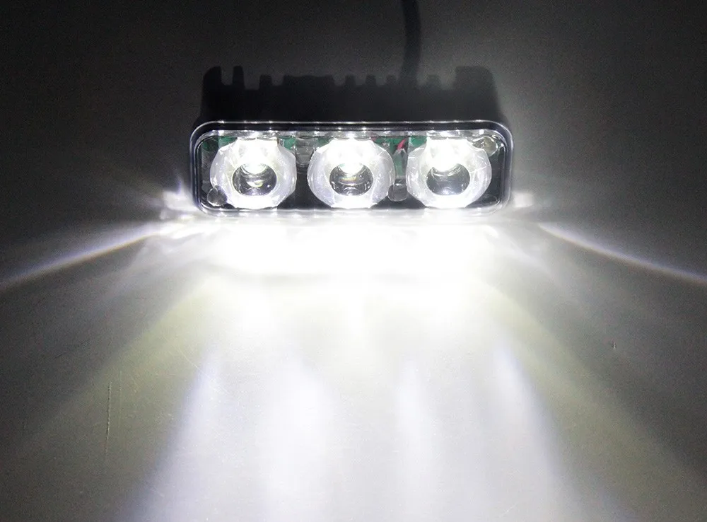 Motorcycle Light 12v 3w 3led Motorcycle Led Strobe Light Waterproof