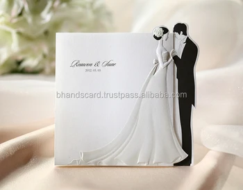 Original Bhands Card Bride And Groom Wedding Invitation Bh2069 Original Bhands Card Bride And Groom Wedding Invitation Bh2069