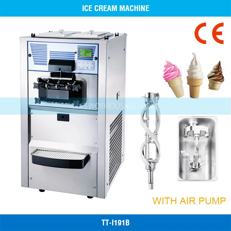Best Selling Ce Approved Italian Snow Soft Ice Cream Maker Machine