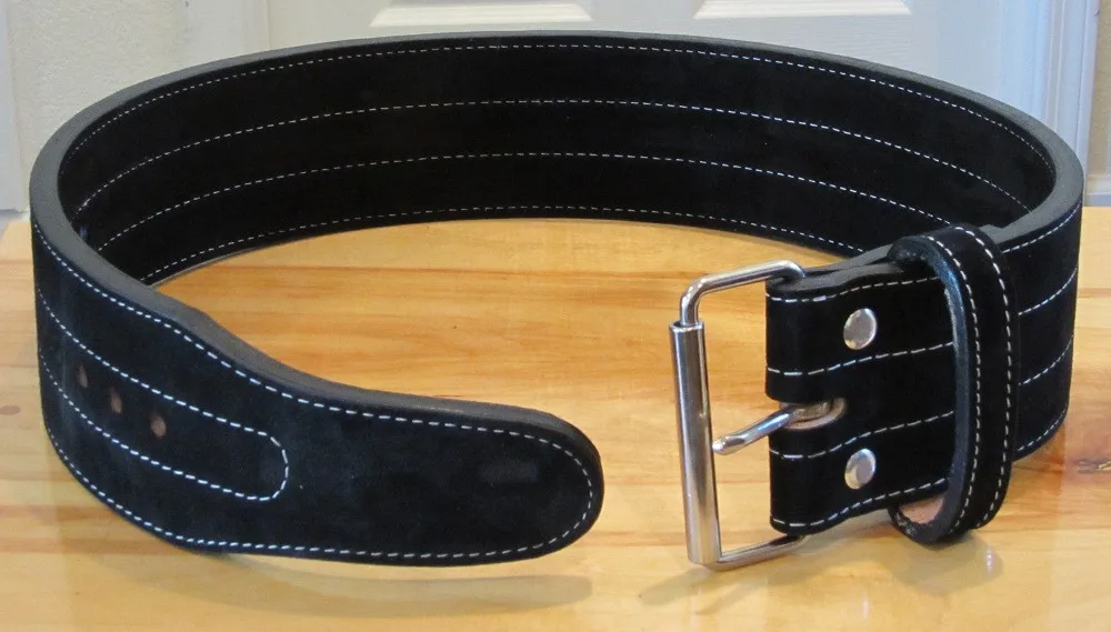 Leather Strongman/weight/power Lifting Belt 4" Wide Buy Strongman