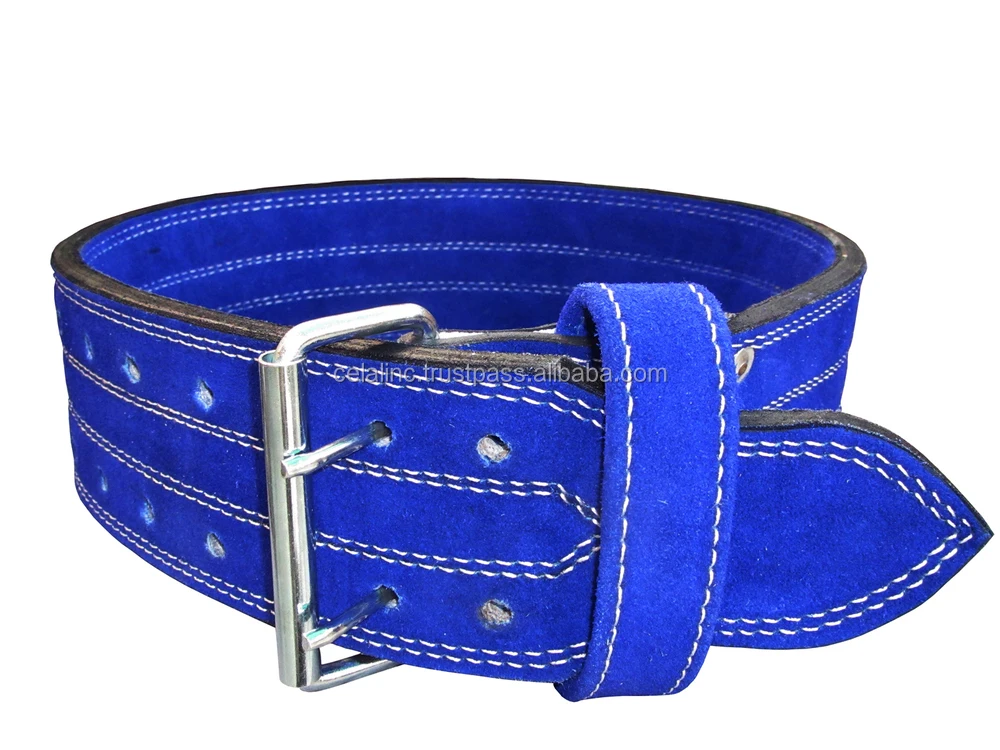 suede weightlifting belt