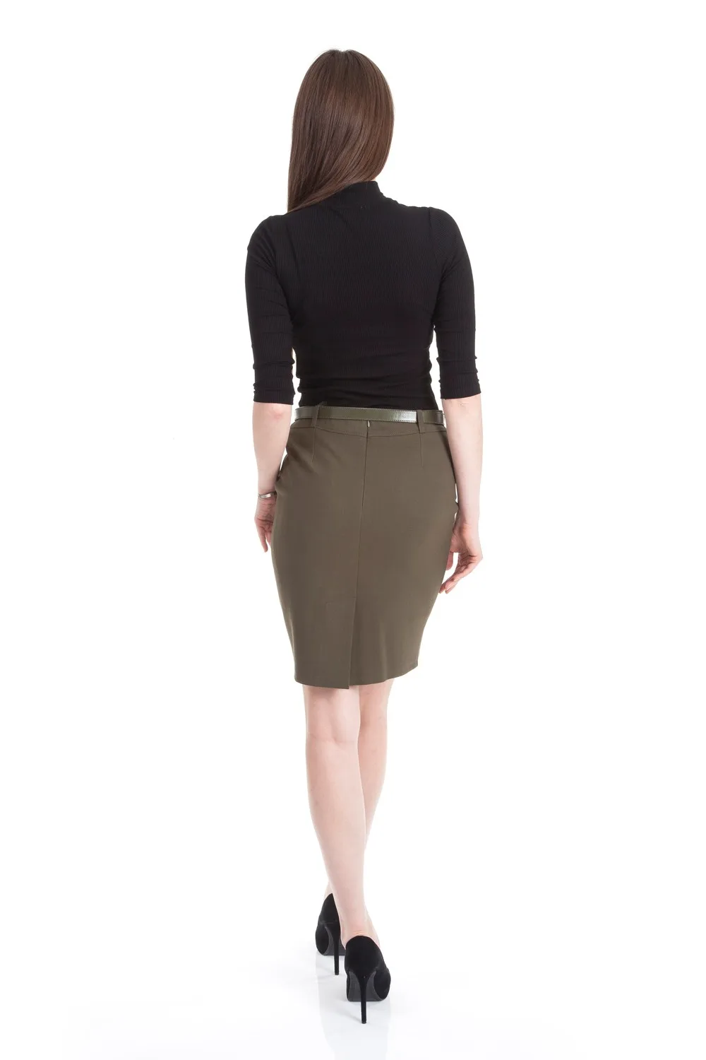 All Season Khaki Short Skirt Buy All Season Skirts,Khaki Skirts,Short