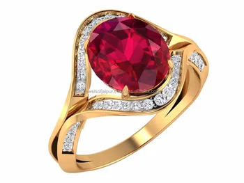 yellow ruby gemstone