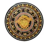 Marble Inlay Corner Coffee Table Top Rare Inlay Mosaic Garden Decor Table Top