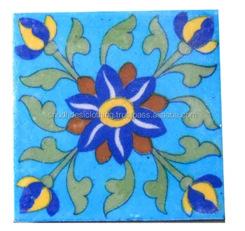 New Jaipur Blue Pottery Tiles Ceramic New Jaipur Blue Pottery Tiles