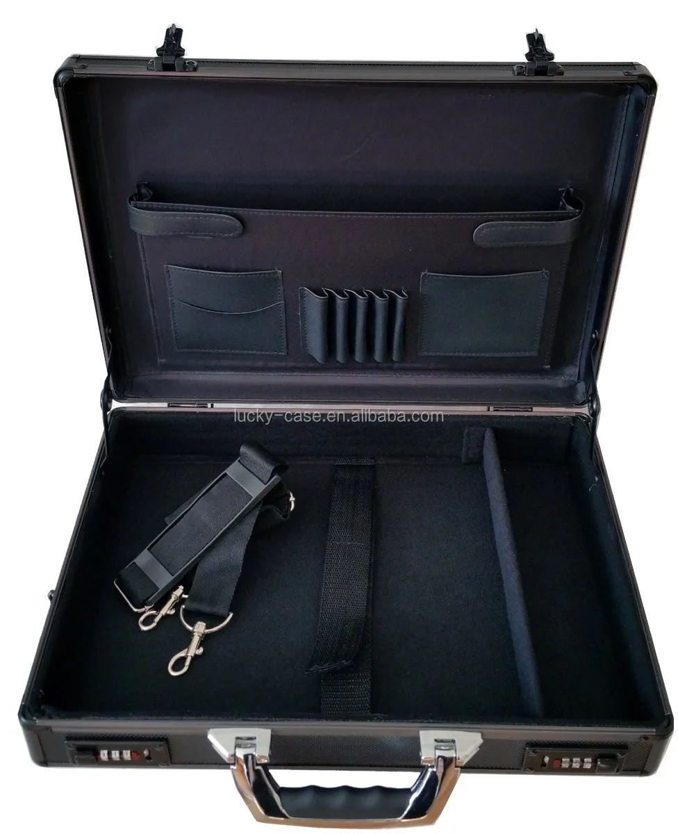 Aluminium Case Laptop Box Empty Briefcase Attache Case Aluminium Metal