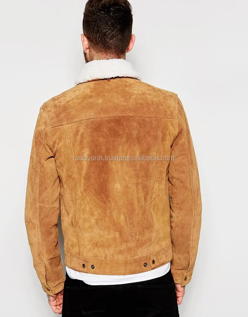 Wholesale Fashion Design Hotselling Leather Jacket Turkey Mens Lamb