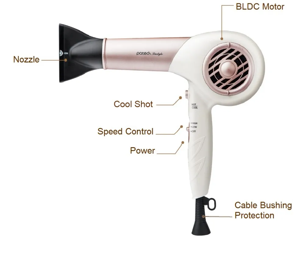 Korean Beauty Hair Salon Equipment Bldc Motor Low Noise And Light ...