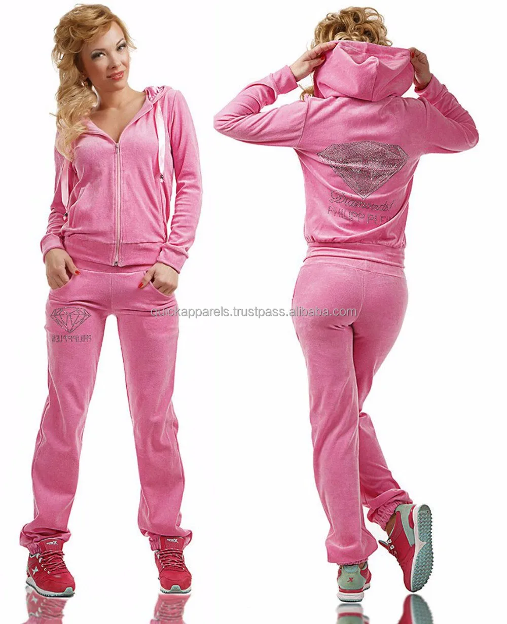 pink sweatsuit for women