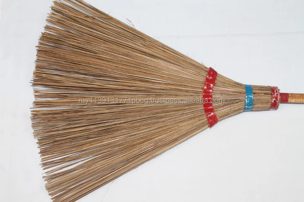 Malaysia Made Coconut Leaf Stick Brooms,Good Quality Coconut Stick