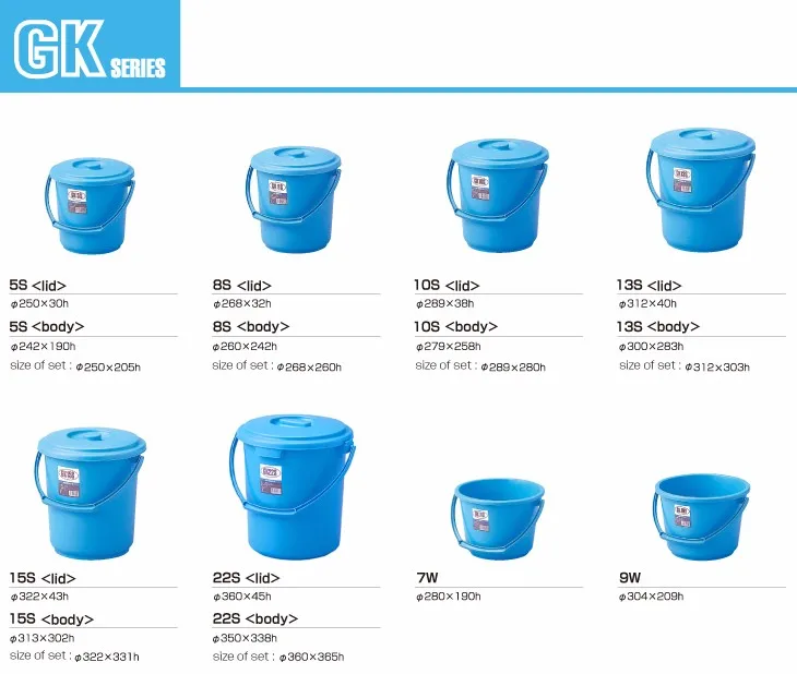 Reliable And Various Paint Bucket Plastic Bucket With Handle At
