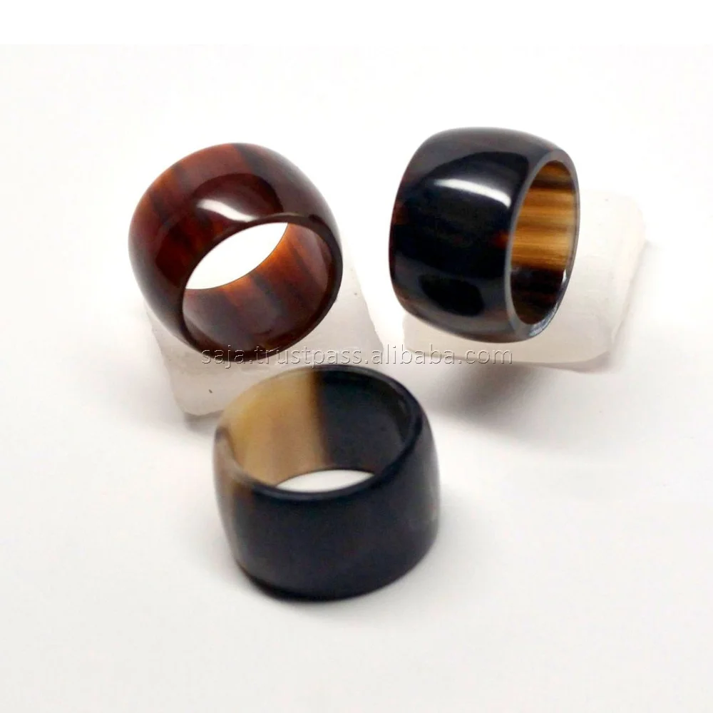 Best Selling Buffalo Horn Rings Salr046,Wholesaler Buffalo Horn