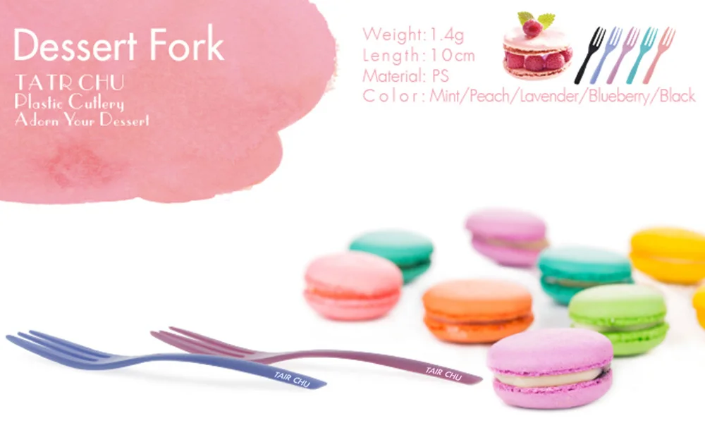 Made in Taiwan Plastic Cake Fork.jpg