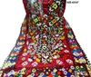 Indian Ethnic Hand Embroidery Gypsy Neck Yoke Banjara Cotton Dress Material Wholesale