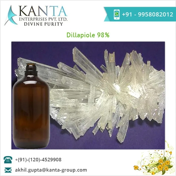 Organic Chemical Essential Oil Dillapiole 98 in Bulk Quantity, View