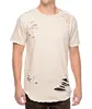 distressed elongated t shirts - new design 2017 you star clothing shirts cheap price custom t shirt for men's