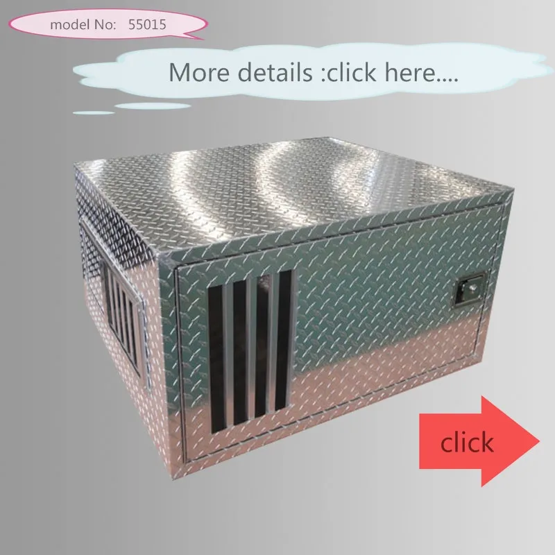 Single And Double Compartment Aluminum Dog Cage Dog Box For Sale Buy