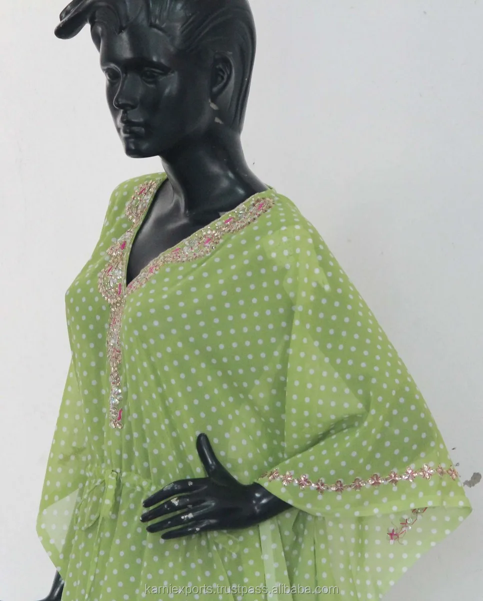 Candlewick Dressing Gowns & Kaftans Kimono Embroidered Evening Gowns