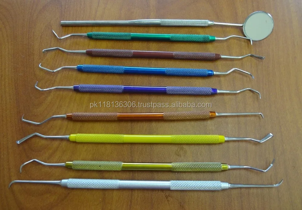 Numbers And Uses Curetta Dentale Gracey G13-14 In Acciaio Inossidabile Strumento Parodontale - Foto 9