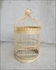 small pet cage use at home, natural bamboo bird cage, high quality handicraft bird cage
