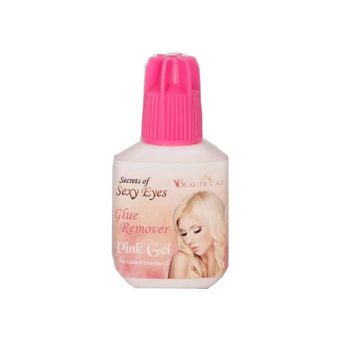 Famous Korea Glue Remover For Eyelash Extension / Beauty Cat Pink Glue