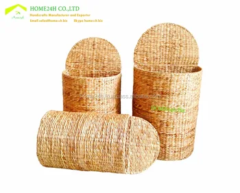 Hogar Cesta Nuevo Producto Vietnam Artesanías Media Luna Cestas De