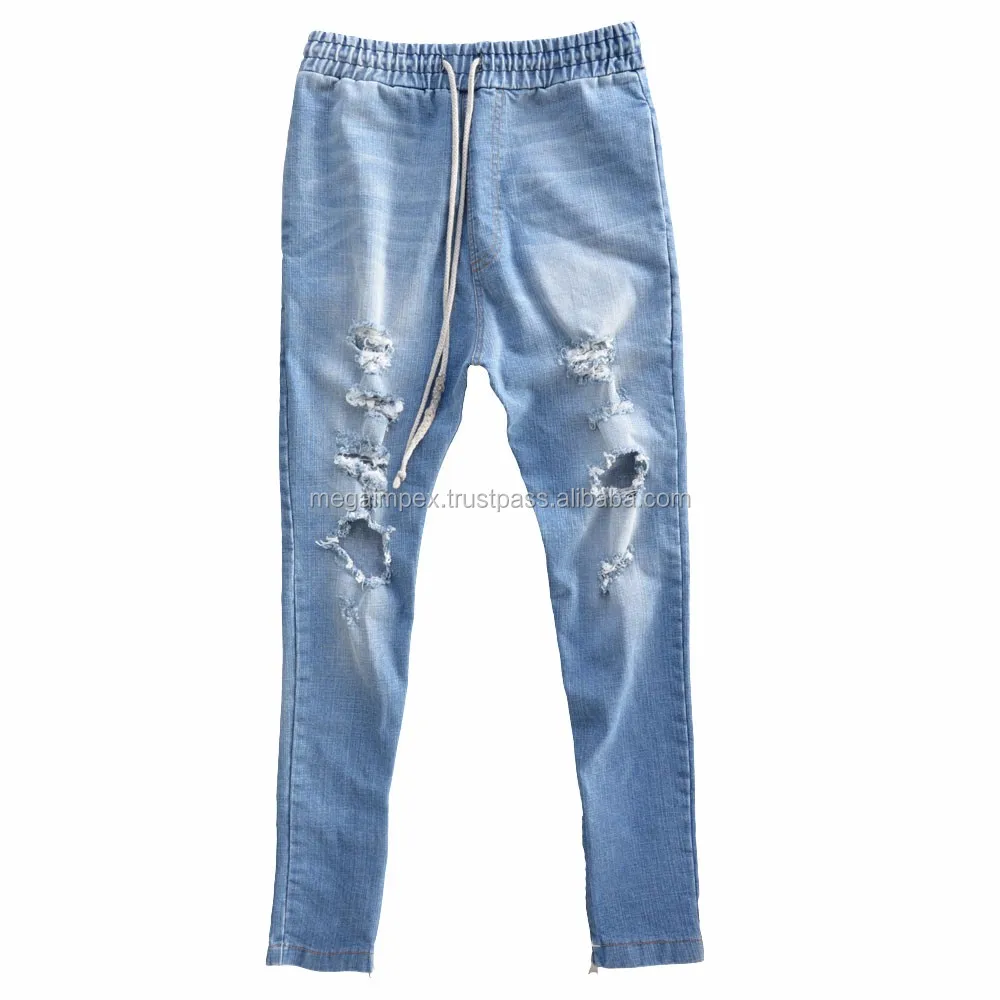 New Style Distressed Denim Jeans Pants - Buy Latest Design Jeans Pants ...