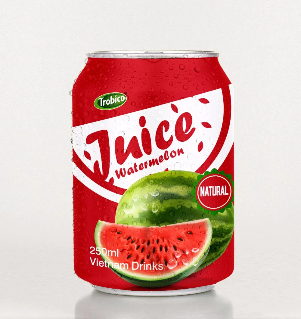 wholesale high quality canned fresh watermelon juice with