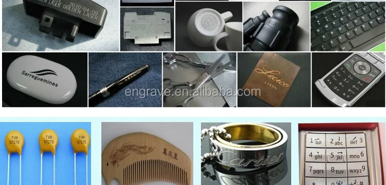 Best price 60w tag fabrication/laser marking printing Leather/ Acrylic/Ceramic machine/co2 laser marking machine