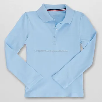 100 cotton long sleeve polo shirts