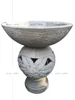High Quality Purely hand Carving Stone Bird Bath Garden Decoration