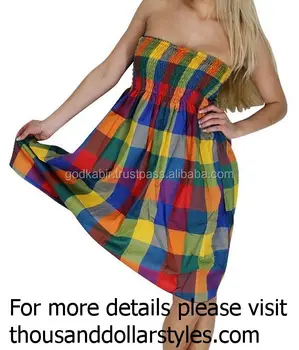 multi color sundress