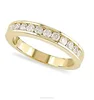 SHEETAL IMPEX 1.10 Tcw SI1 FG Color Clarity Earth Mine Round Cut Real Diamonds 18Kt Yellow Gold Exclusive Engagement Band at